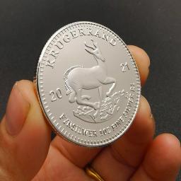 Moeda de prata fina não magnética, lembrança coleção, áfrica do sul, 2021 - Image 3