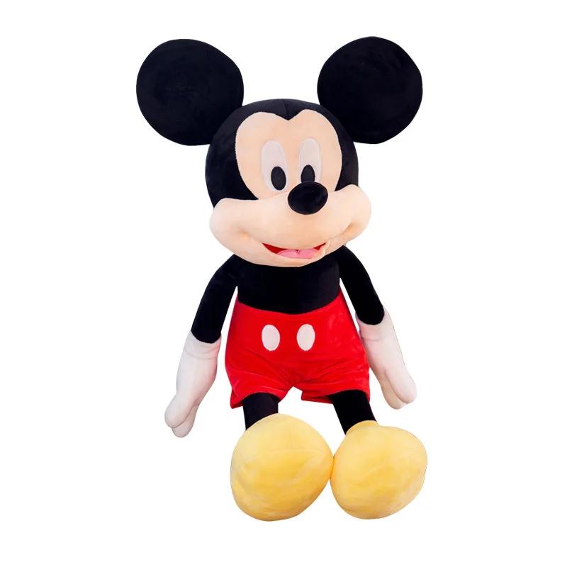 Disney-Mickey Mouse peluches infantis, bonecas de anime kawaii, modelos recheados da Minnie, presente de aniversário e Natal 40-120cm - Image 1