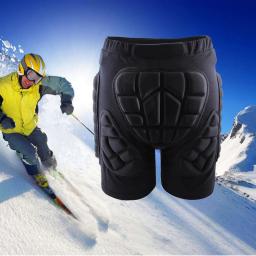 Shorts protetor de quadril, bermuda esportiva, skateboard, snowboard, esqui, shorts acolchoado de eva, hockey, patins, protetor de bunda - Image 4