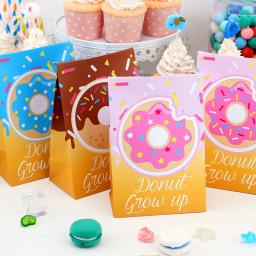 Decoração para festas de aniversário, balões de rosquinha que brilham, convites de feliz aniversário, bolsa para decorar, banner e parede - Image 1