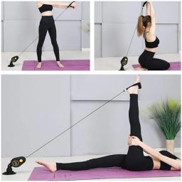 Braço Resistência Rope Trainer, Pilates, Equipamentos de Fitness, Casa, Sucção Cup Maca, Peito Músculo Exerciser, 1pc - Image 6