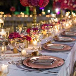 Conjunto De Louça Descartável Para Festa, Ouro Rosa, Copos De Papel, Pratos, Palhas, Carrinho De Bolo, Decoração De Mesa, Casamento, Fontes De Festa De Aniversário - Image 4