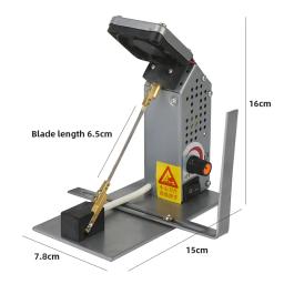 Máquina de corte térmica elétrica, ajuste da temperatura, ferramenta de corte com lâmina, cetim do nylon, fita do aquecimento, 220V - Image 6