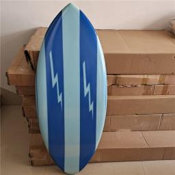 Prancha portátil azul para esporte aquático, prancha de surf personalizável, EPS, epóxi, fibra de vidro, 12x52x2cm - Image 4