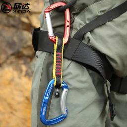 Xinda-extensor de segurança profissional 22kn, alta qualidade, mosquetão, equipamento de proteção para escalada, montanhismo, ambiente externo - Image 6