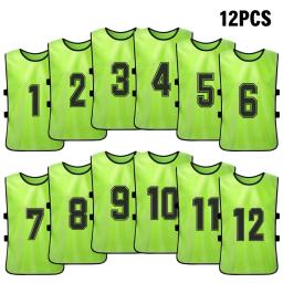 Camiseta esportiva secagem rápida, 6 peças/12 peças, para adultos e crianças, basquete, futebol, treinamento de equipe - Image 5