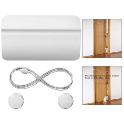Abridor automático da porta Pet com cordão elástico, Cat Entry, Porta Aberta Buraco - Image 3