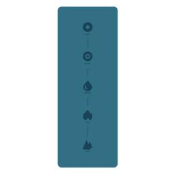 Lezyan-PU Tapete de Yoga de Borracha Natural para Homens e Mulheres, Antiderrapante, Absorvente de Suor, Espessamento, Alargamento, Pilates, Fitness, Exercício, 5mm - Image 1