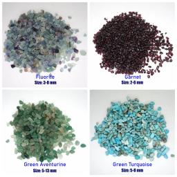 Pedras preciosas naturais para a decoração Home Aquarium, Minério de quartzo, Pedras de cascalho, Cristais de cascalho, Minerais, Reiki Healing - Image 3