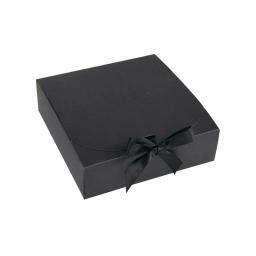 Caixa De Embalagem De Cartão Preto, Caixa De Presente De Casamento DIY para Convidados, Pequenas Empresas, Festa De Eventos, Doces De Natal, 31 cm, 27 cm, 16cm, 1Pc - Image 5