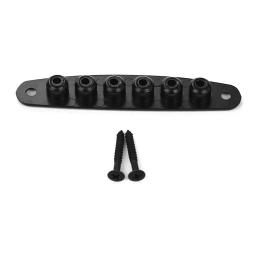 Peças de guitarra elétrica, ponte de metal, corda através de corpo, ferrolhos, placa de substituição - Image 5