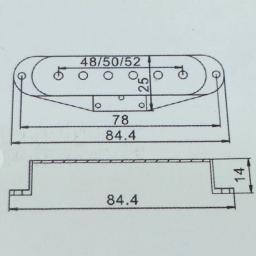 Guitarra elétrica single-coil captador kit substituição captadores ponte e pescoço alnico para st acessórios de reparo de guitarra elétrica - Image 6