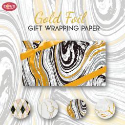 Granito Textura Papel De Embrulho, Garrafa De Vinho, Folha De Ouro, Dobra, Decorativa, Mármore, Natal, Casamento, Aniversário, 50x70cm - Image 2