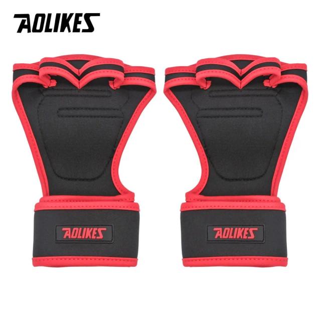 Luvas de Levantamento de Peso Aolikes para Homens e Mulheres - Proteção para as Palmas durante Treinos de CrossFit e Fitness