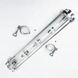 Torre de destilação od50.5 de 1.5 '(38mm) para fabricação de vinho doméstico, altura 385mm, torre de vidro de alta qualidade de 5 camadas. destilador de luar - Image 6