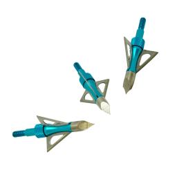 Aço inoxidável Archery Blade, Caça Broadhead, Seta Acessório, Composto Recurvo, Ponto Dicas, Seta, 12pcs - Image 5