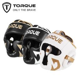 TORQUE Capacete De Boxe para Homens e Mulheres, Equipamento PU, Karatê, Muay Thai, Guantes De MMA, Treinamento Sanda, Kickboxing, Protetor De Cabeça - Image 1