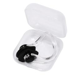 Soft Silicone Natação Nariz Clip com Caixa, Natação Ambiental Mergulho Nariz Clip para Crianças e Adultos, Iniciante - Image 2