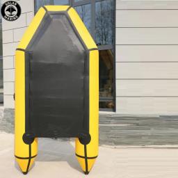 Barco de assalto inflável PVC para 3 pessoas, 3 pessoas, 2.3m, 0.9mm, Speed Kayak Canoe, acessórios para pesca, esporte aquático ao ar livre - Image 5