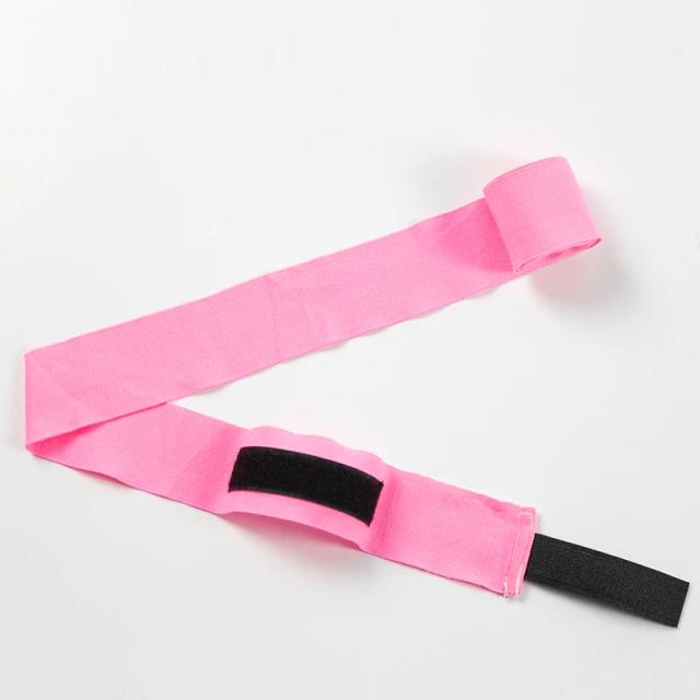 Kit de Bandagens Esportivas Personalizadas para Boxe, Sanda, Muay Thai e Taekwondo - 2 Peças com Alça de Algodão, 5cm x 2.5m/5m