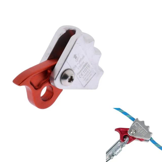 Corda de Luz para Escalada e Montanhismo com Dispositivo de Freio de Beliscar para Adultos
