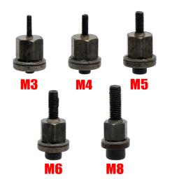 Hipuron conjunto de ferramentas com rebites, 36 espaços, porca, rebite, caixa, m3 m4 m5 m6 m8 m10, aço inoxidável, acessórios de cabeça plana rebitadeira rebite rebitadeira de rosca arrebitadeira rebitadeira eletrica - Image 4