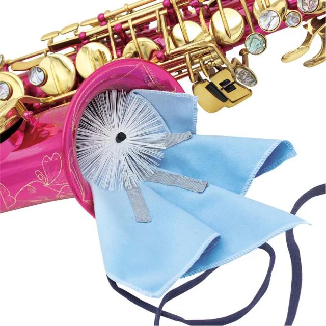 Kit Completo de Escovas para Limpeza de Saxofone