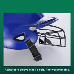 Azul profissional capacete de beisebol adulto adolescente crianças cabeça da orelha máscara protetora baseballs jogo treinamento capacete softball - Image 2