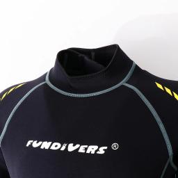 Roupa de mergulho premium neoprene wetsuit 3mm das mulheres dos homens freedive térmica wetsuit jaqueta completa terno ull corpo maiô - Image 2