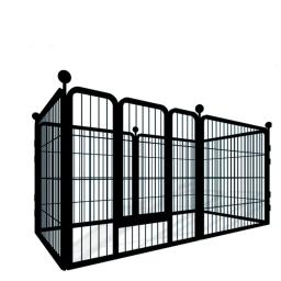 Cerca para cães com grade em forma de coelho, suprimentos para animais de estimação, gaiola quadrada de segurança para animais de estimação - Image 1
