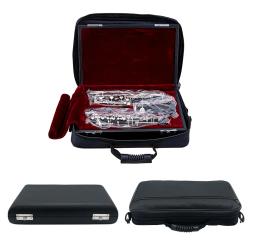Então belin-Profissional C Key Oboé, semiautomático Estilo Cupronickel, instrumento de sopro com luvas de Oboé Reed, estojo de couro - Image 6