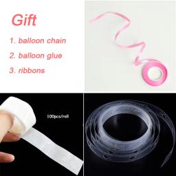 Kit de arco-íris para decoração de festas, conjunto de balões para pasta, macaron, princesa, chá de bebê, crianças, unicórnio, festa de aniversário, guirlanda com 133 peças - Image 4
