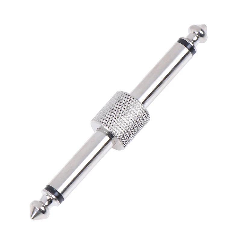 Conector de pedal para efeitos guitarra, adaptador, pedal elétrico, acessórios, 6,35mm - Image 1