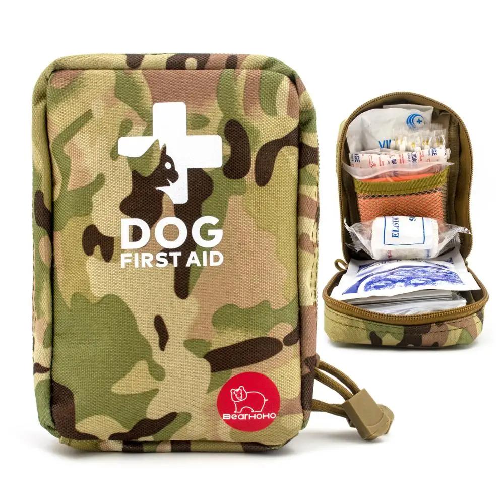 Portátil Molle Pet First Aid Kit, Kit de Resgate de Emergência, Dog Trauma Care, Bolsa Médica para Treinamento, Caminhadas, Caça, Camping, 78Pcs - Image 1