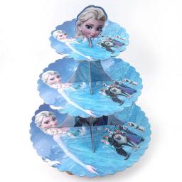 Decoração para festa com tema de frozen, temas da disney para aniversário de bebês, meninas, batismo, princesa - Image 4