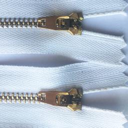 Metal Zipper Ziper para Jeans, costura, bolsa, DIY, preto e branco, 10PCs, 3 #, 8 cm, 10 cm, 11 cm, 12 cm, 13 cm, 14 cm, 15 cm, 18 cm - Image 4