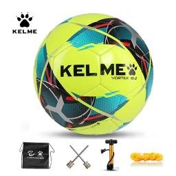 KELME-Futebol Profissional e Bola De Futebol, Team Match Training Balls, Máquina De Costura, TPU, Vermelho e Verde, Tamanho 3, Tamanho 4, Tamanho 5, 9886130 - Image 1