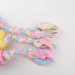 TPR Knot Brinquedos para Cães Pequenos, Resistente a mordida, Limpeza de dentes molares, Suprimentos para treinamento para cães, Acessórios interativos, TPR - Image 6