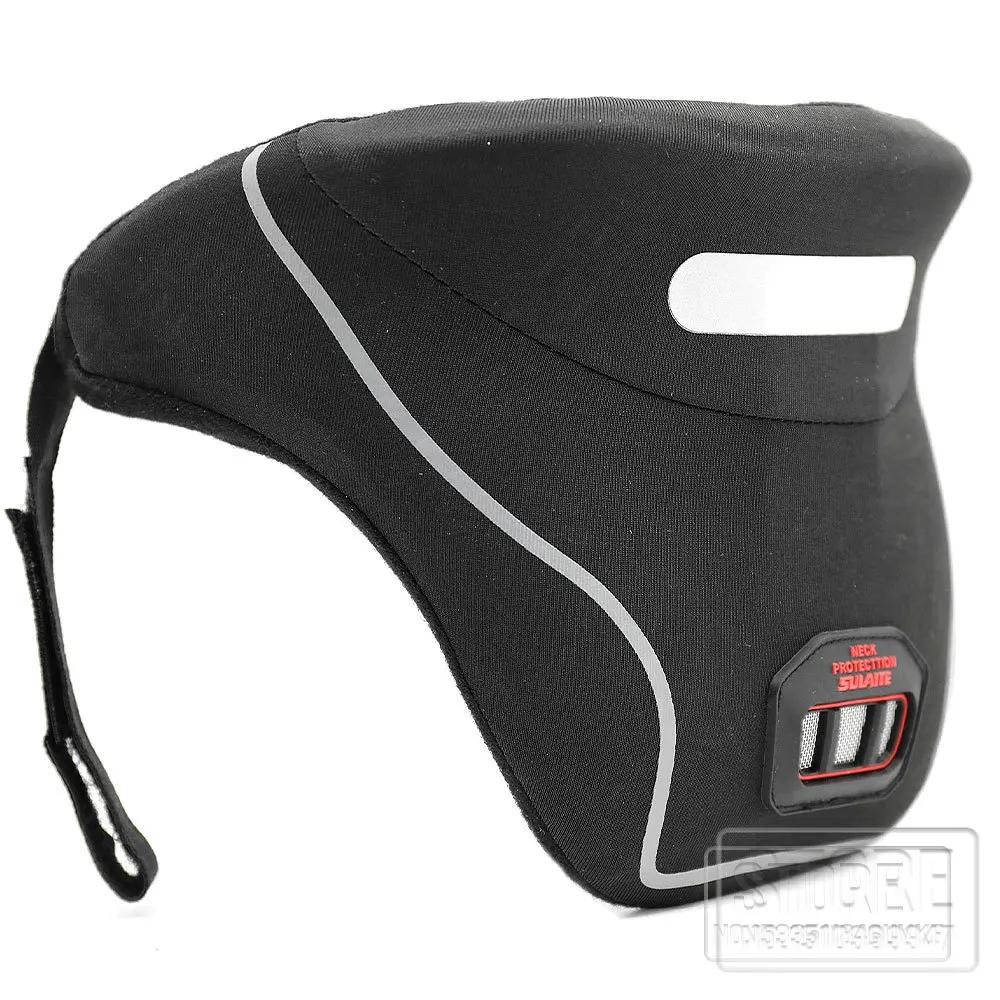 Protetor de pescoço para motocicleta masculino, cinta de proteção para motor de bicicleta, equipamento de ciclismo, corrida, motocross, capacete - Image 1