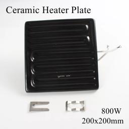 Placa de aquecimento de ar, 200*200mm, 220v, 800w, ir, placa de aquecimento de cerâmica, trabalho, bga, lâmpada para estação de retrabalho, x mm - Image 2