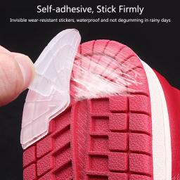 Protetor de sapatos para homens mulheres tênis sola de borracha sola protetores de salto antiderrapante autoadesivo kit de reparação de sapatos - Image 4