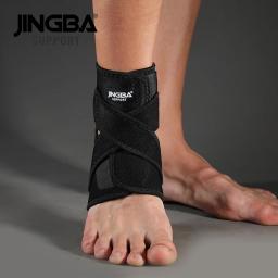Jingba-ajustável compressão tornozelo cinta, 1 parte, suporte para esportes, protetor de articulação do tornozelo, dropshipping - Image 6
