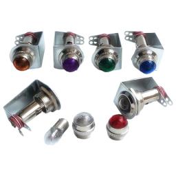 5pc tubo amplificador de potência acessórios potência led indicador de sinal suporte da lâmpada embutido 6.3v fivela pequena lâmpada - Image 2