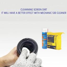 Mecânico macio cleanroom limpador de alta microfibra anti-estático não poeira pano para o telefone pad tablet câmera pc limpeza da tela hk5090 - Image 5