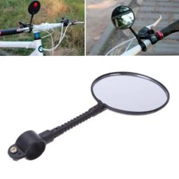 Alta Qualidade Ajustamento Da Bicicleta Espelhos Traseiros, Rotação, Bicicleta Retrovisor, Adequado Para Mountain Road Bike, MTB Guiador, Flat - Image 3