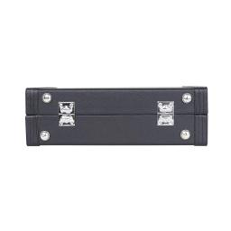 Preto pu couro clarinete caso, alta qualidade acolchoado caso, acessórios de proteção, para instrumento de sopro - Image 3