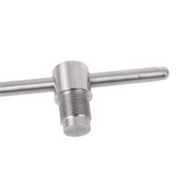 Ponta de taco de aço inoxidável, ferramenta modeladora para arco de bilhar, sinuca, 14mm, compressor de ponta - Image 3