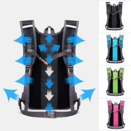 Ciclismo hidratação mochila, bicicleta equitação e correndo saco, água bexiga recipiente, 2L reflexivo pack, novo - Image 3