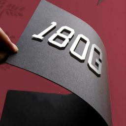 Papel para desenho e artesanato, 50 peças papel em branco preto grafite diy papel artesanal a4 8k 4k 180g 230g 260g papelão de papel para artesanato - Image 5