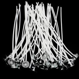 20 pçs vela wicks prática diy vela que faz a vela de algodão pavio pré-encerado wicks vela que faz acessórios 9/12/15/17/20cm - Image 5